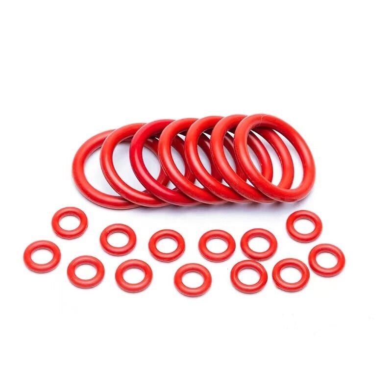 Custom hardness 30-90 shore A various materials colors nbr silicone epdm fkm o ring seals