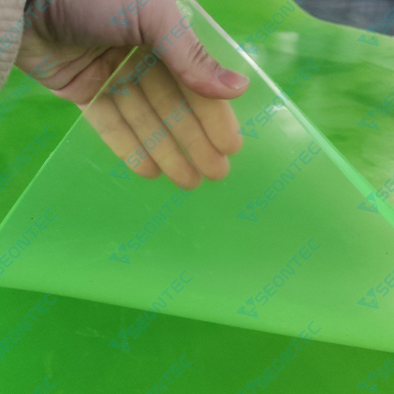 Yellow Translucent Polyurethane PU Sheet Anti-friction PU Polyurethane Board PU Sheet Membrane