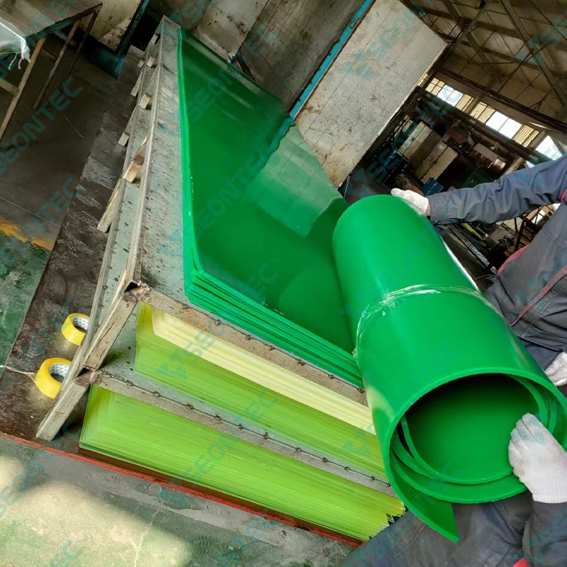 Yellow Translucent Polyurethane PU Sheet Anti-friction PU Polyurethane Board PU Sheet Membrane