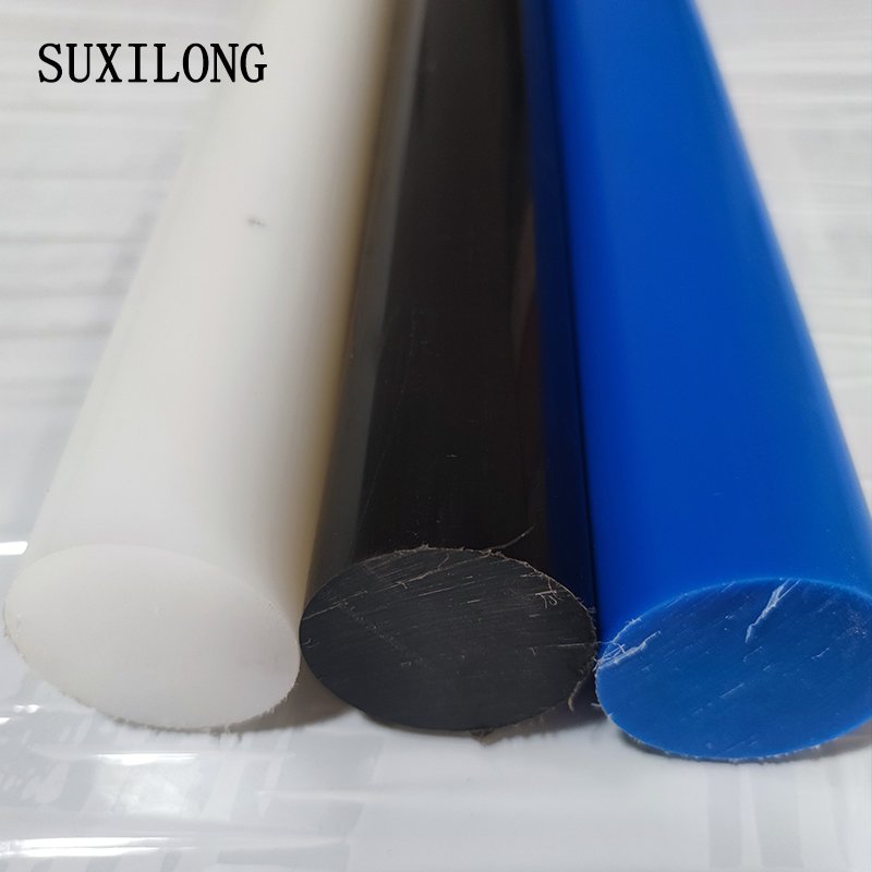 Engineering Pa6 Rob High wear resistant white extruded PA6 Rob PA 6 nylon plastic bar gf30 for plastic gear