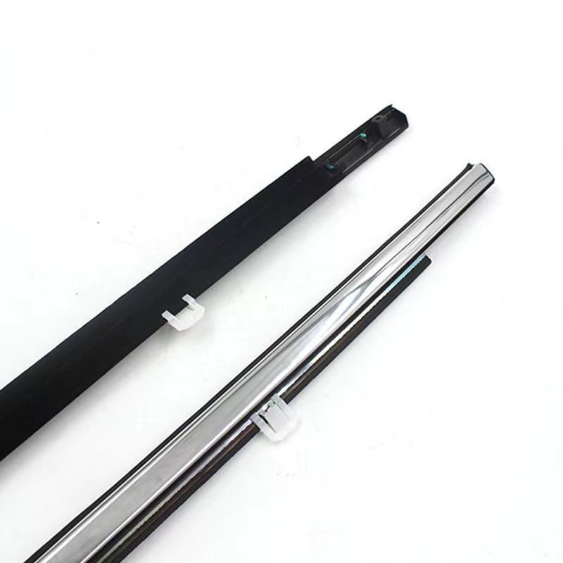 car door glass PVC lining strip window seal belt water barrier automotive outer cut waterproof rubber weather strip