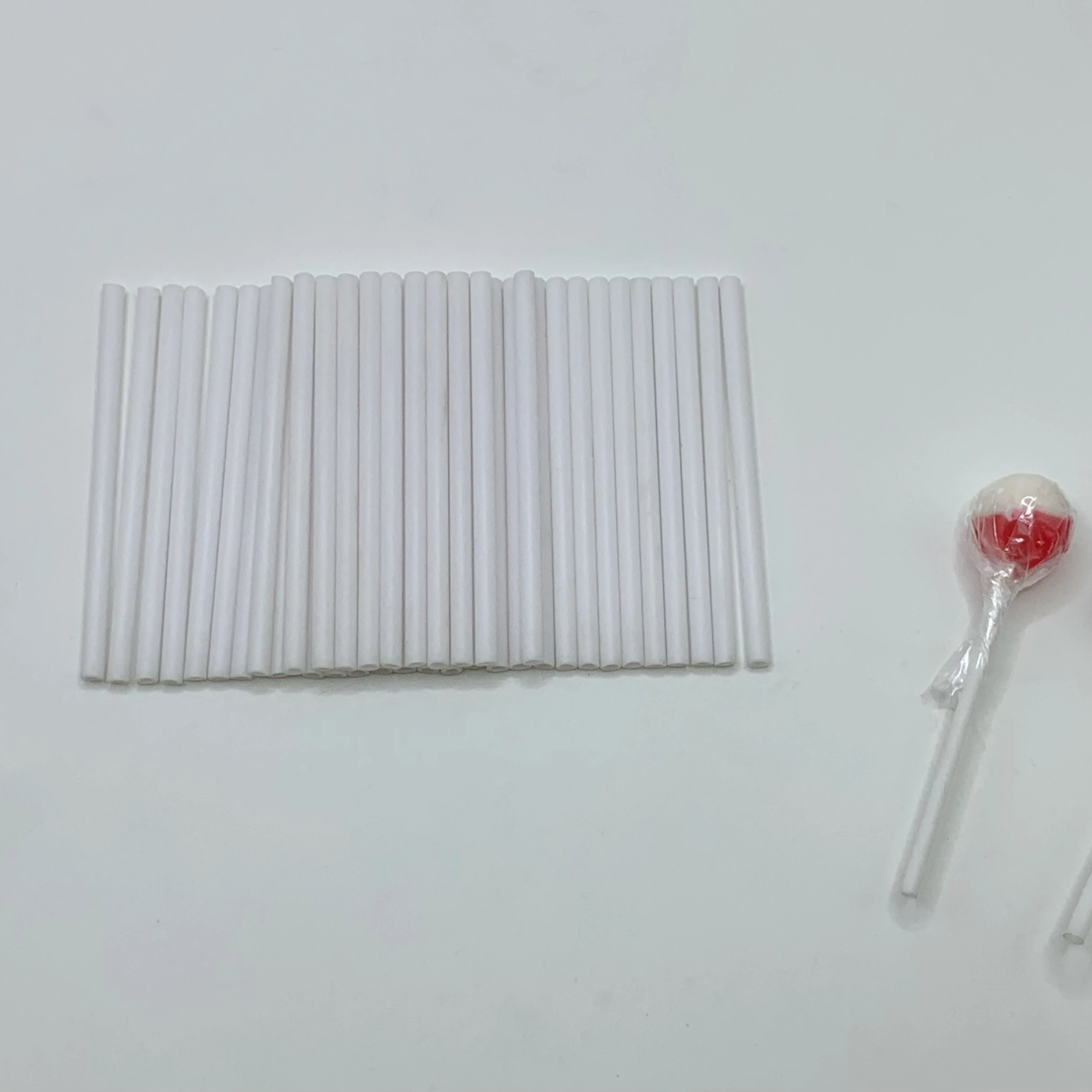 Customized Colorful Plastic Lollipop Stick for Sweet Cotton Candy Moulding Rod Processed