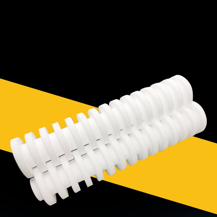 custom cnc lathe machining parts high demand products turning screw rod parts PTFE plastic non-standard special shaped articles