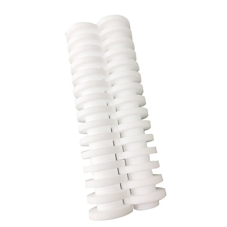 custom cnc lathe machining parts high demand products turning screw rod parts PTFE plastic non-standard special shaped articles