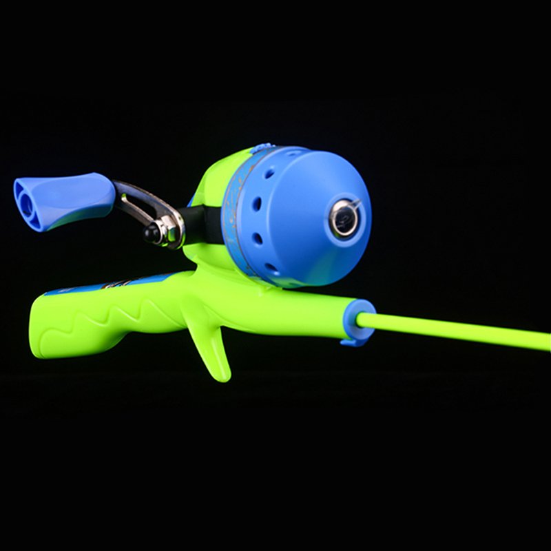 WeiHe 75cm 4Colors Fishing Rod Set For Kids Children Fishing Set Rod And Reel Kit For Kid