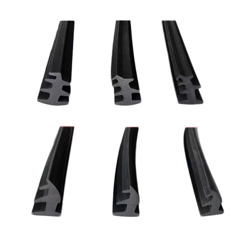Glass Curtain Wall Aluminum-clad Wood Plastic Steel Broken Bridge Aluminum One-piece bending Foam EPDM Rubber Seal
