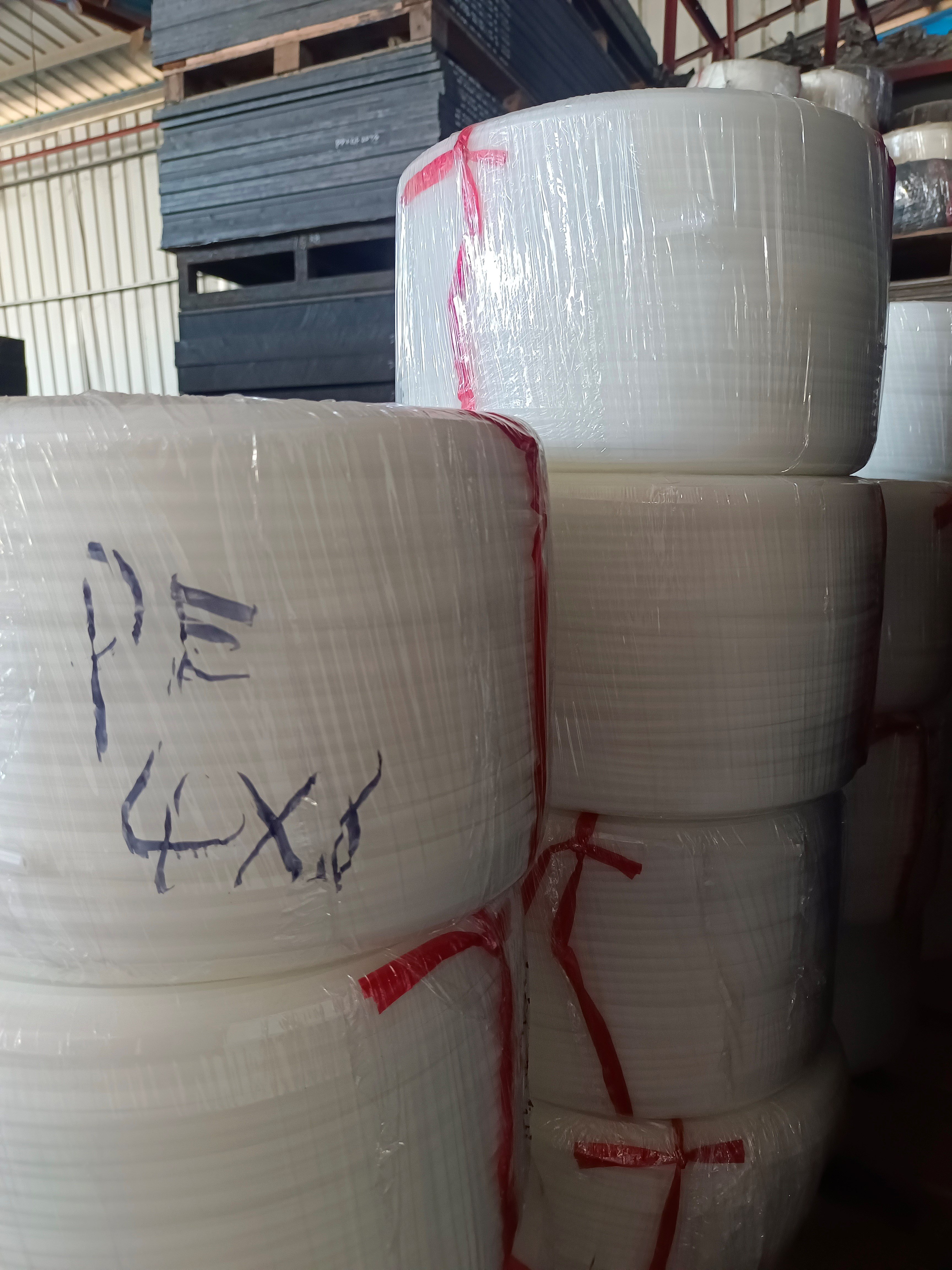 5KG/Roll High Density Polyethylene White/Black Color Plastic HDPE Welding Rod