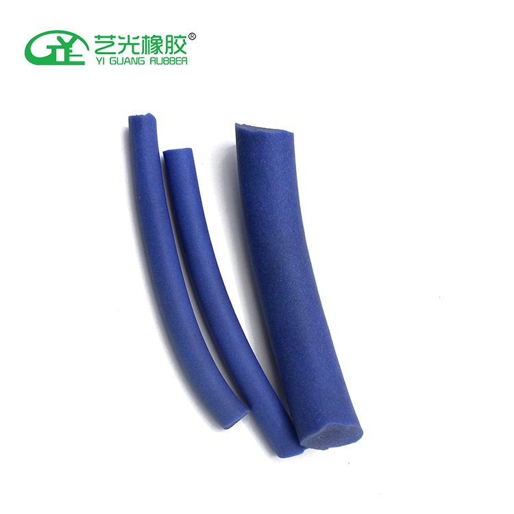 high temperature resistant silicone foam rubber strip silicone sponge strips for sealing