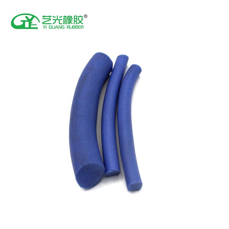 high temperature resistant silicone foam rubber strip silicone sponge strips for sealing