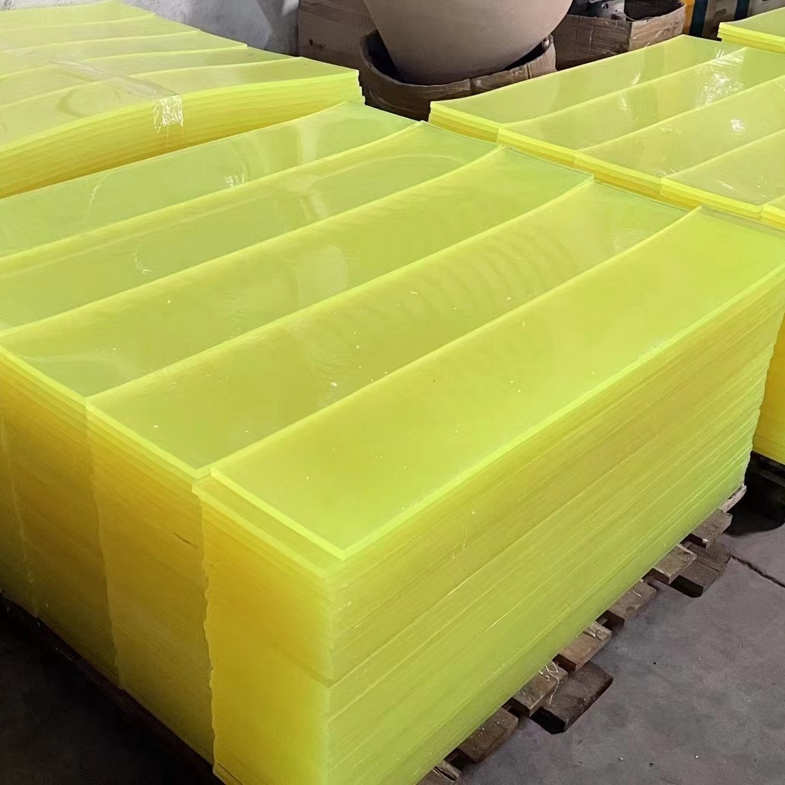 High Density Polyurethane (PU) Board Cast Type Plastic Elastomer Sheet with Moulding Service PP Material