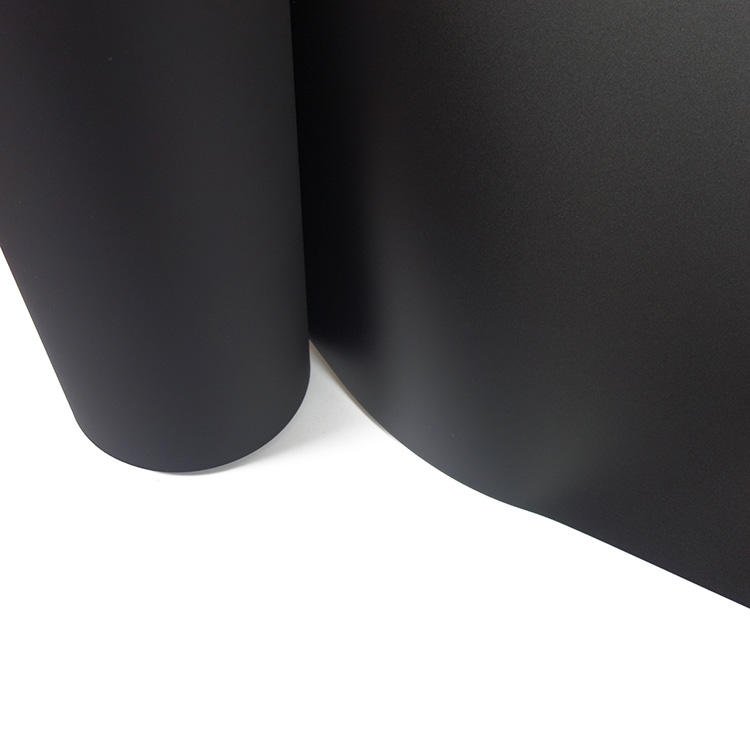 V0 Flame Retardant PP Film 0.3mm Black Antistatic Plastic Matte Polypropylene Sheet Fireproof PP Sheet