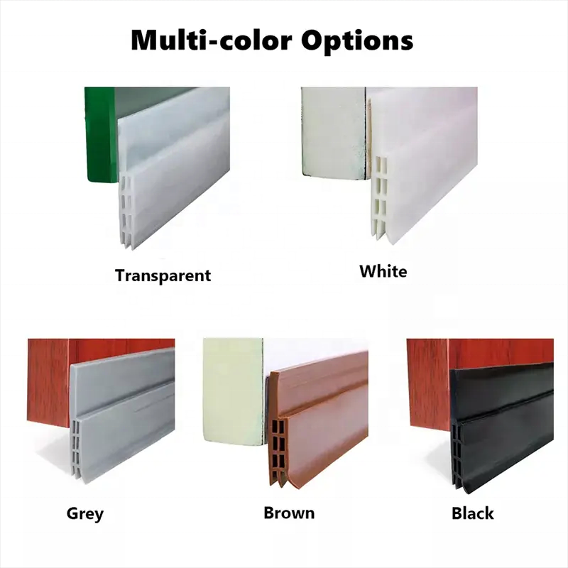 Adhesive Anti-wind Weather Strip Door Draft Stopper,Door Sweep,Door Bottom Seal Strip