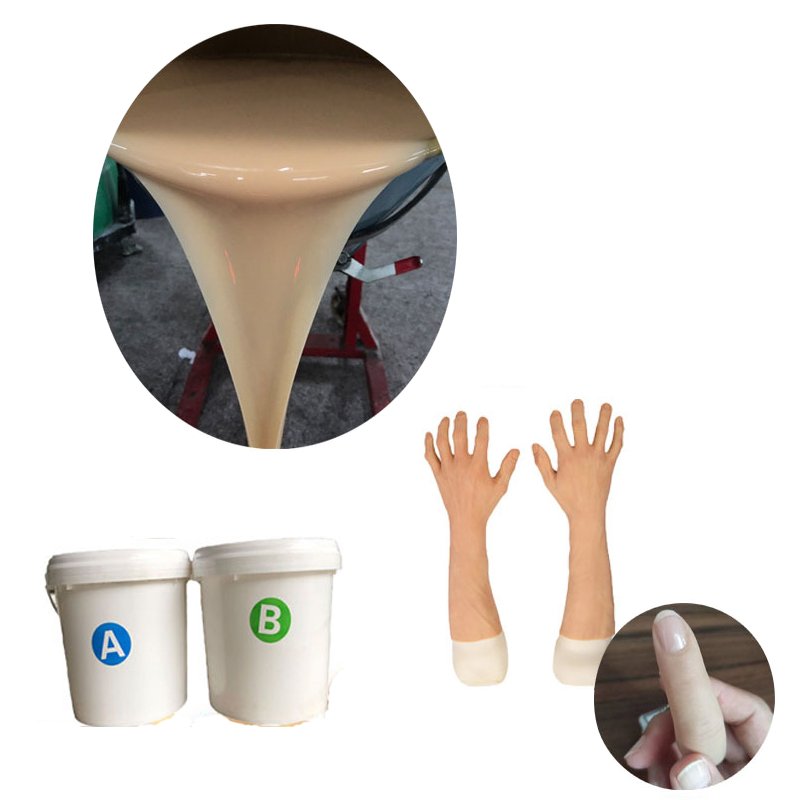 liquid silicone rubber for Toys dildo Making food grade Silicone dolls making custom Rtv2 Silicone Rubber
