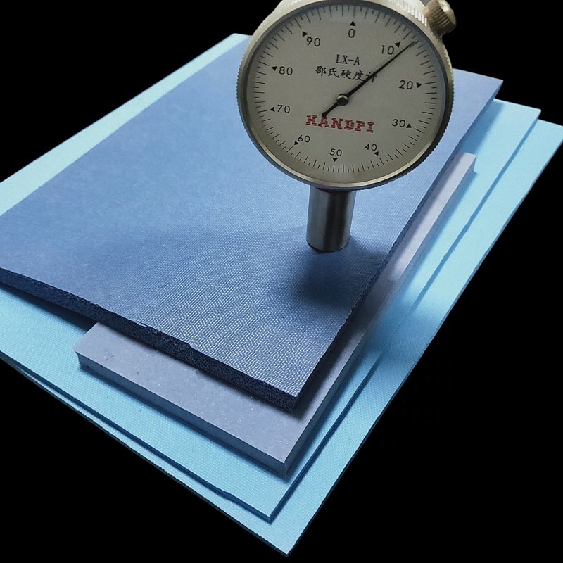 OEM resilient cushioning silicone rubber foam pads sponge foam silicone sheet for mechanical shock protection