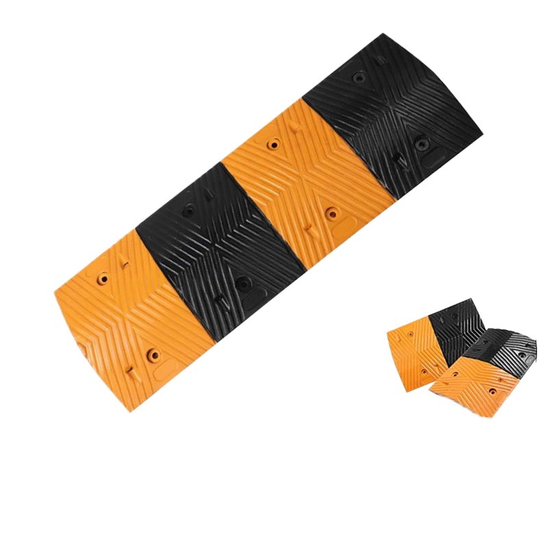 Jiadong Heavy Duty Reflective Plastic Humps, Car Truck Automotive Vehicles Speed Bumps for Road Parking