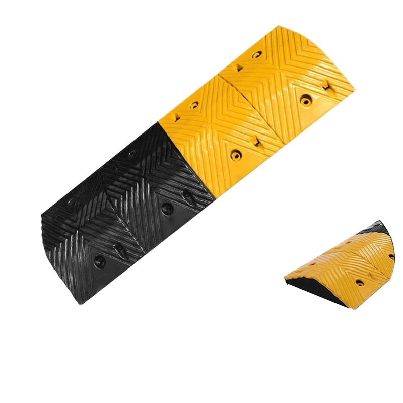 Jiadong Heavy Duty Reflective Plastic Humps, Car Truck Automotive Vehicles Speed Bumps for Road Parking