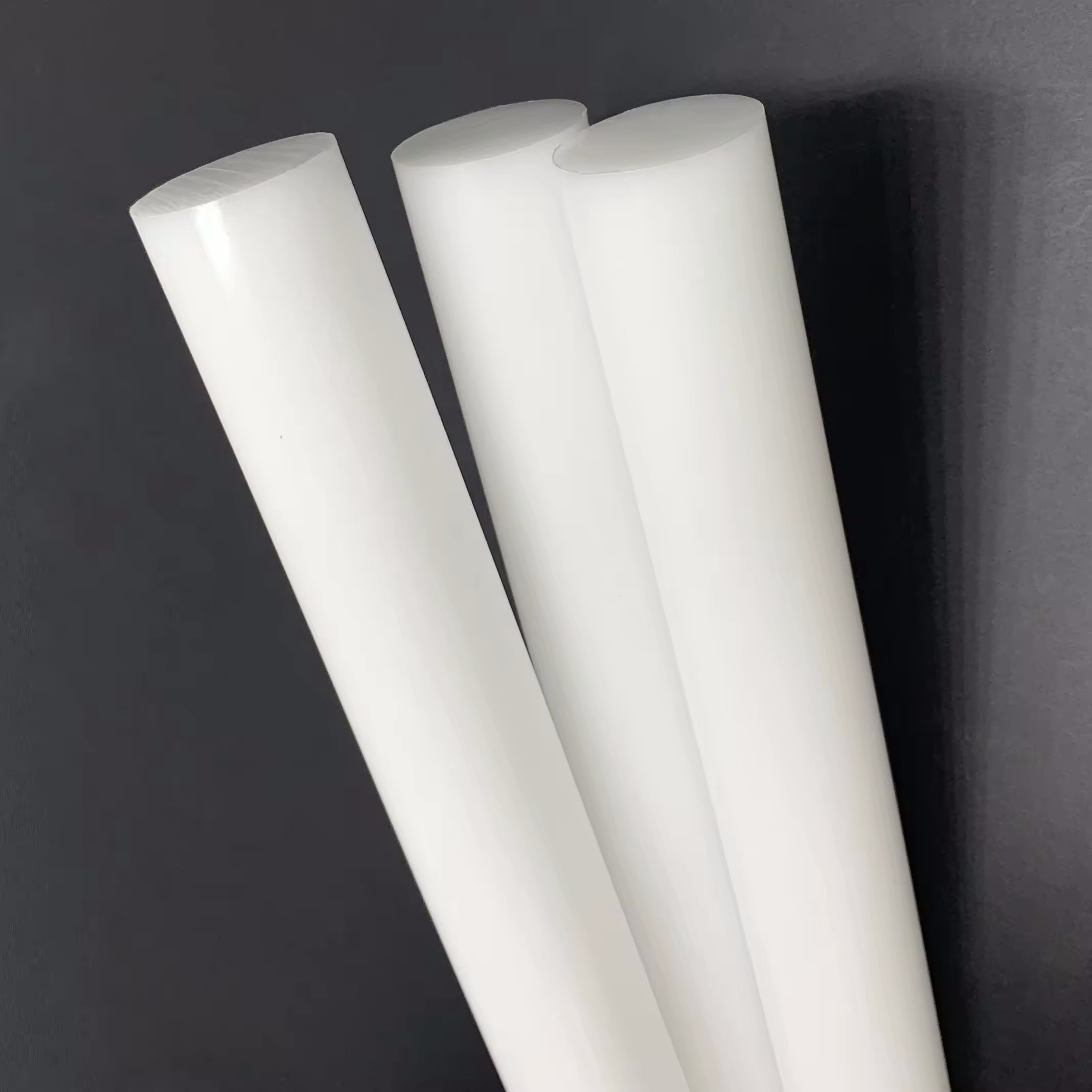 Engineering Polyoxymethylene Plastic POM Rod 6mm 10mm 25mm 30mm 50mm 80mm 100mm Dia Cut-to-Size Service Available