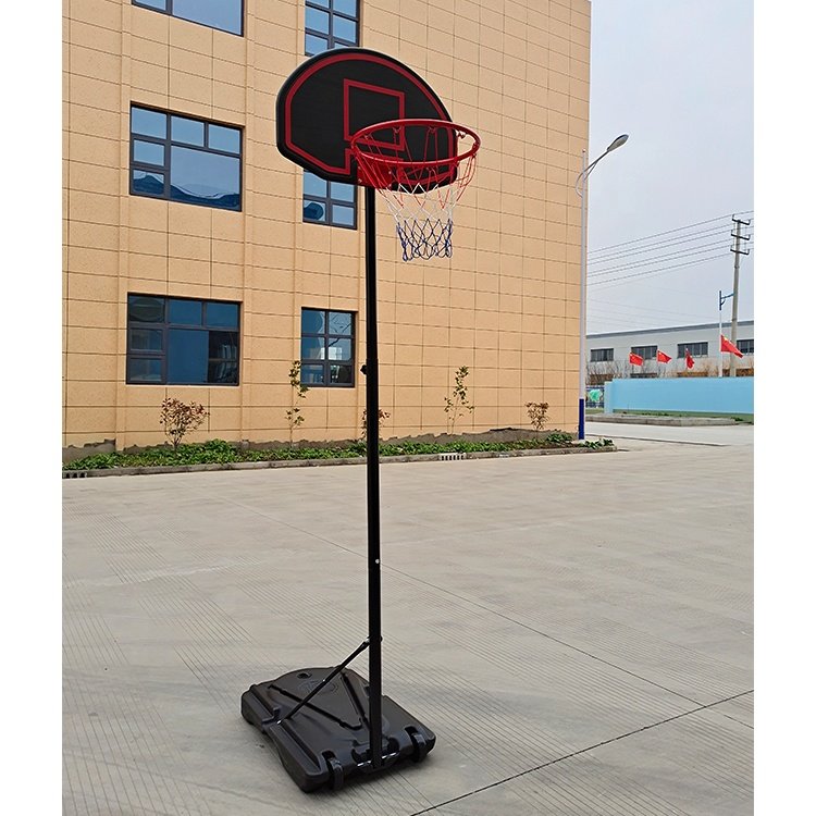 Good Quality Hand Plastic Indoor Outdoor Portable Kids Adjustable Height Basketball Hoop