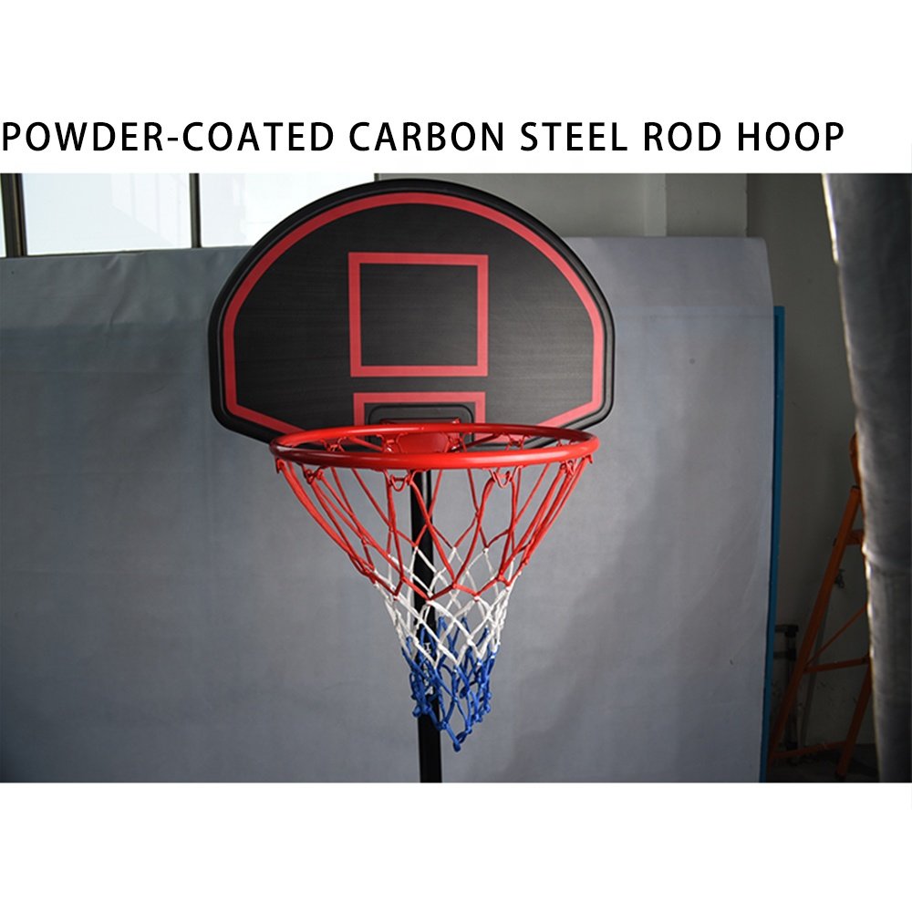 Good Quality Hand Plastic Indoor Outdoor Portable Kids Adjustable Height Basketball Hoop