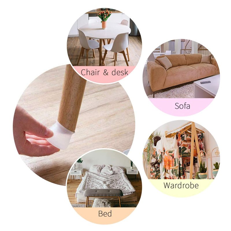 silicone table chair desk leg foot cover cap Furniture chair Leg Floor Protector