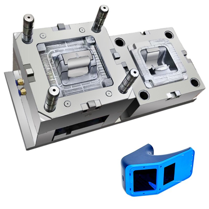 Custom Automotive Rubber 2 Shot Plastic Injection Molding
