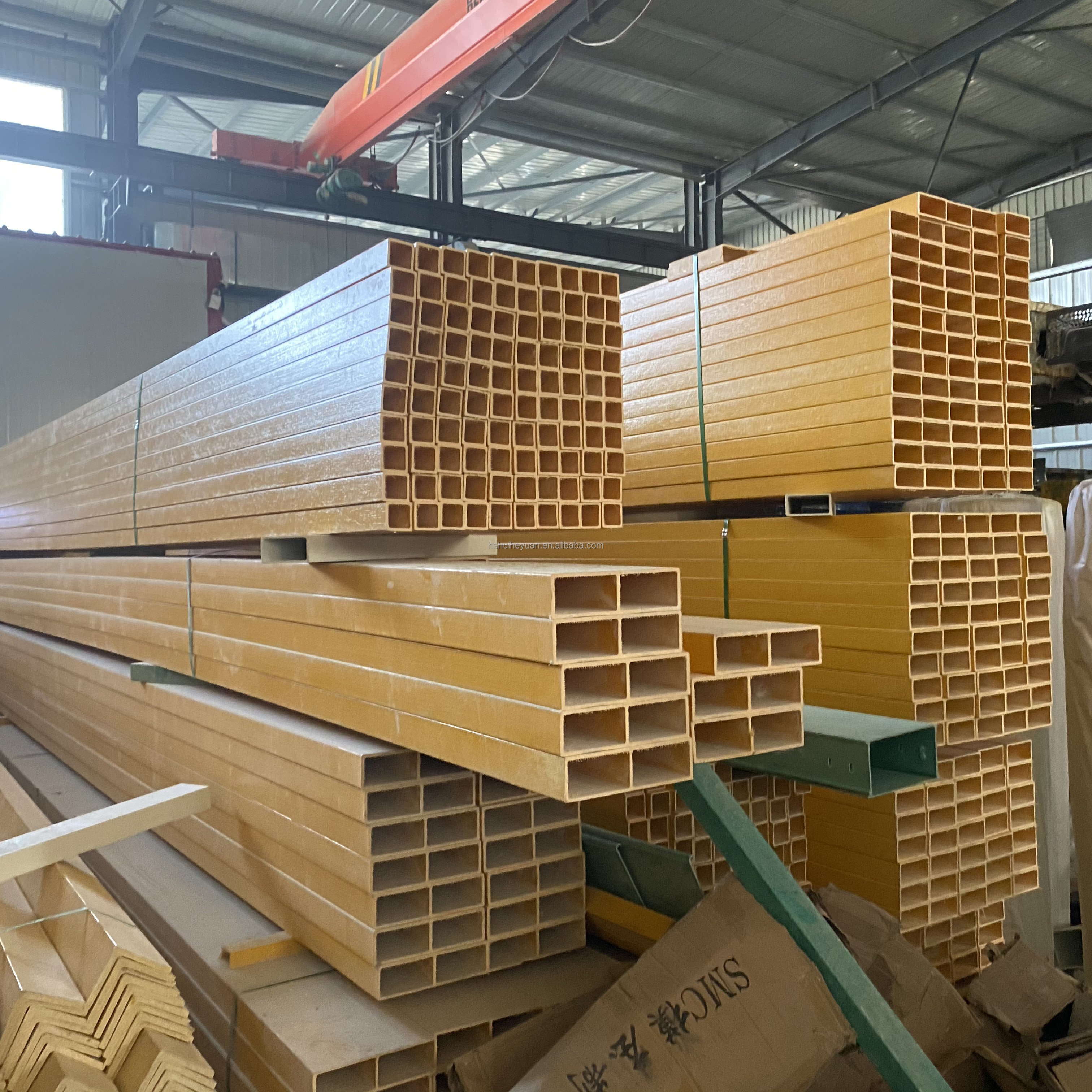 Fiberglass Extruded Profiles,Square Tubes,Round Tubes,Round Bars,Channel Steels,I-beams,Japanese Pipes