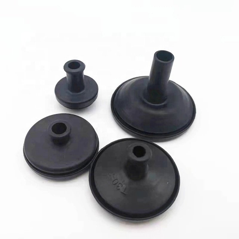 Custom Compression Molded Silicone Rubber and Plastic Motorcycle Machinery Parts Molded Other Rubber Products