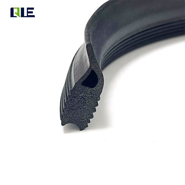 Custom silicone rubber foam strips aging resistant silicone sealing foam strips for automotive door windows