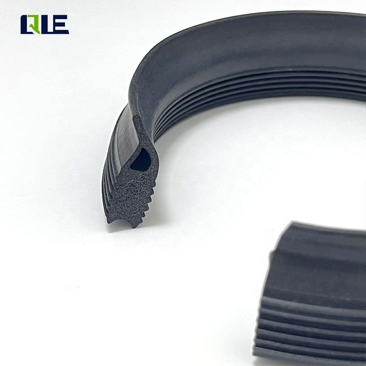 Custom silicone rubber foam strips aging resistant silicone sealing foam strips for automotive door windows