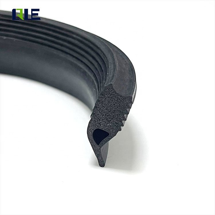 Custom silicone rubber foam strips aging resistant silicone sealing foam strips for automotive door windows