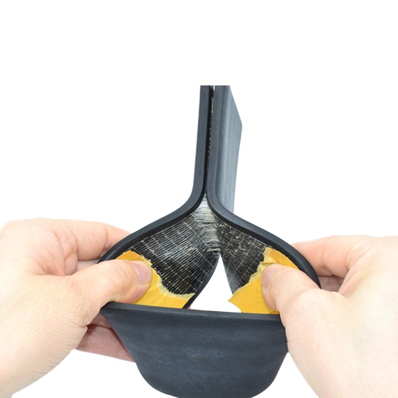 EPDM Flat Rubber Strip 50 Meters Protective Shock Absorption Roll Anti-Aging Foam Sealing Pad Rubber Product