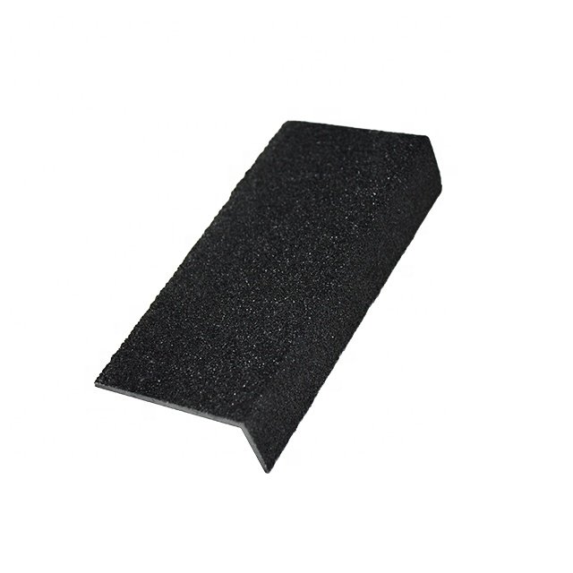 345X55mm GRP FRP Treads gritted Stairs nosing for Marble Stair Tread Non Slip Covers