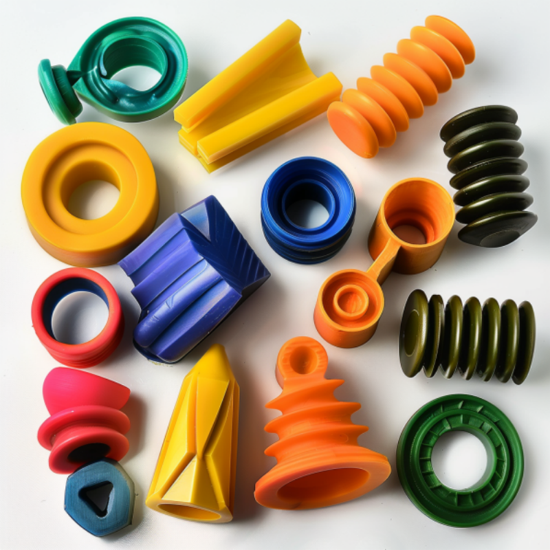 HYM Customized Automotive Auto Car Motorcycle Rubber Rubber Blocks Sealing Rings Formed Rubber Parts