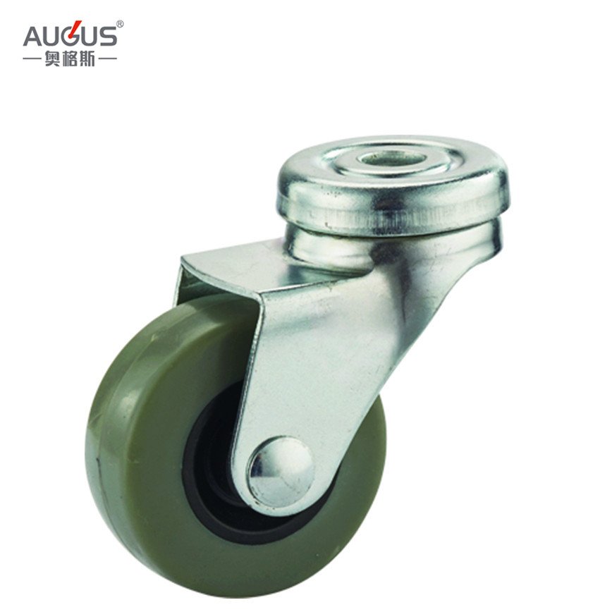 2024 hot Hot Rolling Floor Protective Removable Black 1.25" ,1.5" Polypropylene Chair Caster Wheel