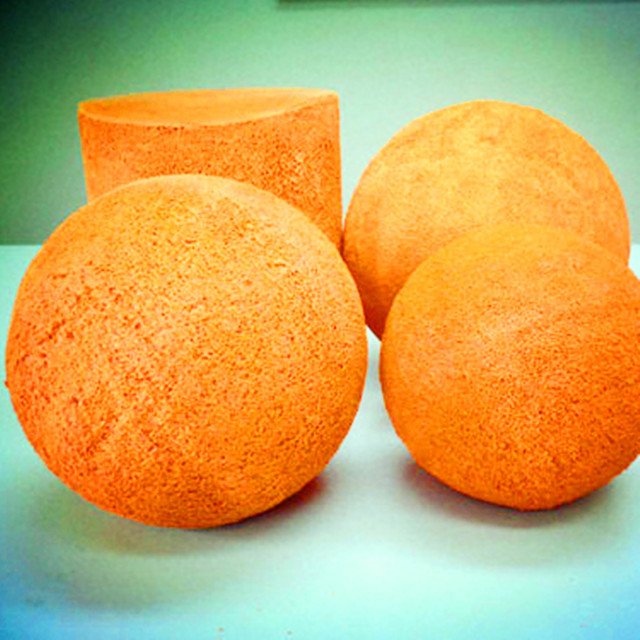 cleaning sponge rubber ball for cleaning pipe