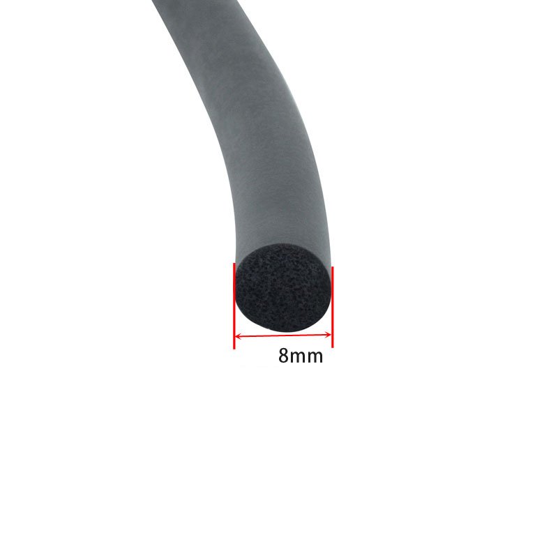 Rubber products made of various materials customization support EPDM foam cylindrical sealing strips