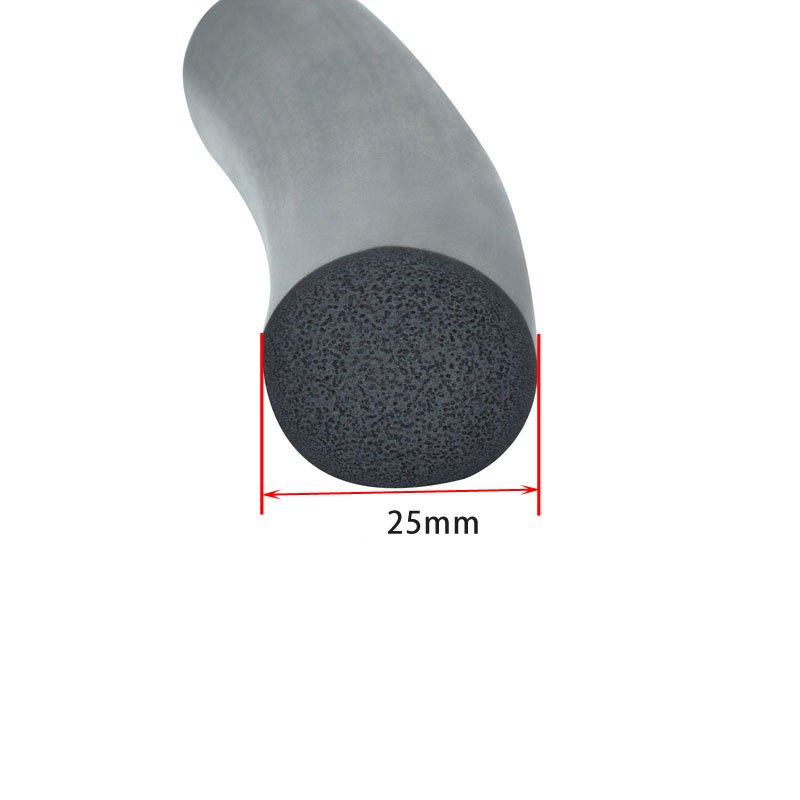 Rubber products made of various materials customization support EPDM foam cylindrical sealing strips