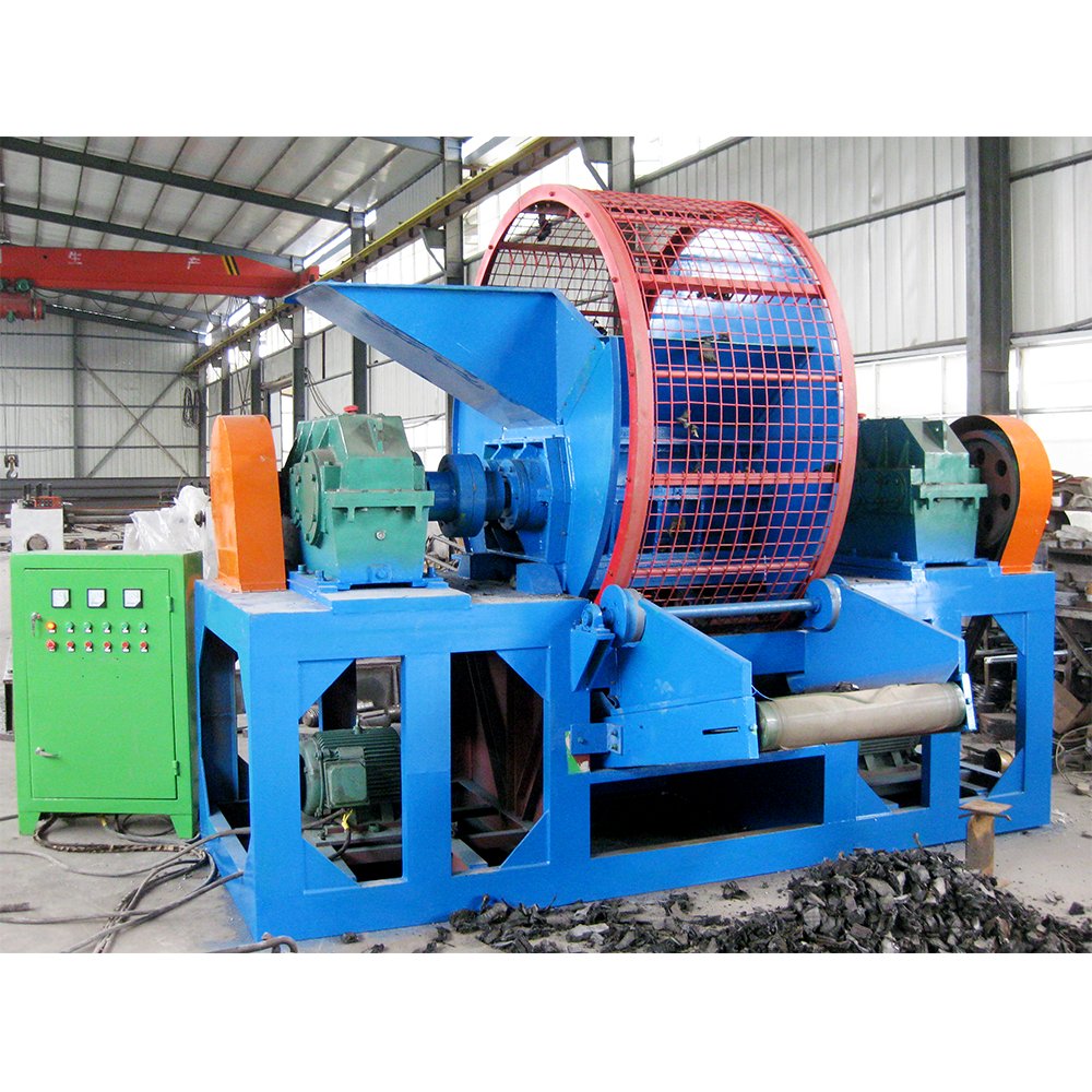 Professional Manufacturer Tire Recycling Whole Tire Cutter Tire Rubber Crusher