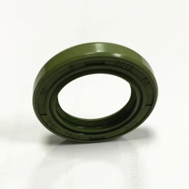 Customized toothed rotary shaft seal