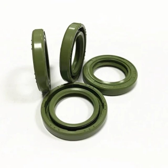 Customized toothed rotary shaft seal