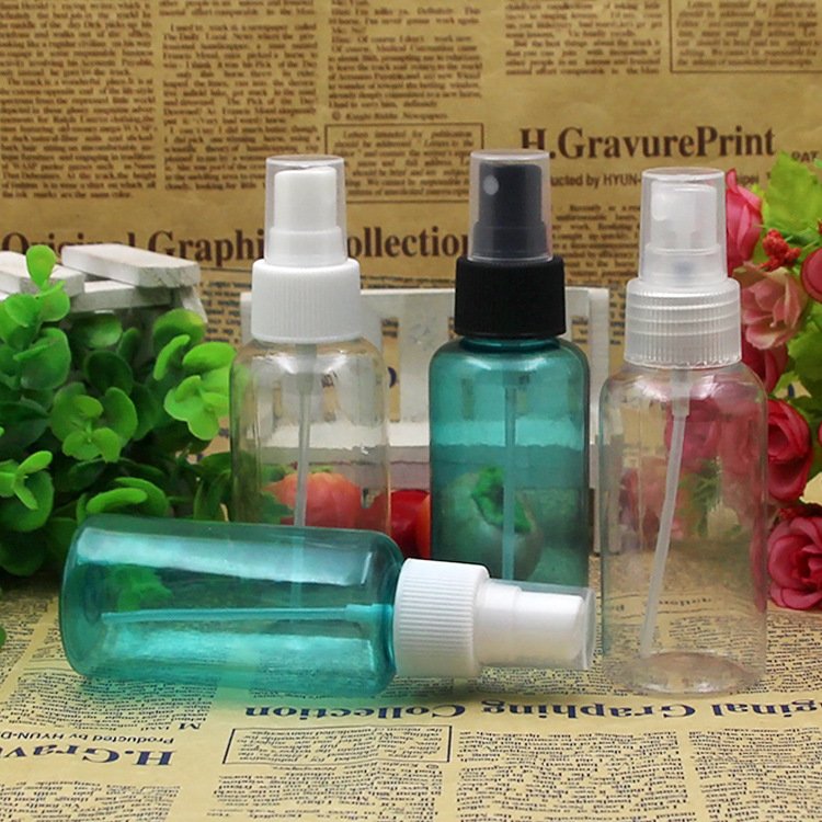 Cosmetics packaging 80ml Round square Japanese mouse spray Kao gun Long rod spray plastic bottle