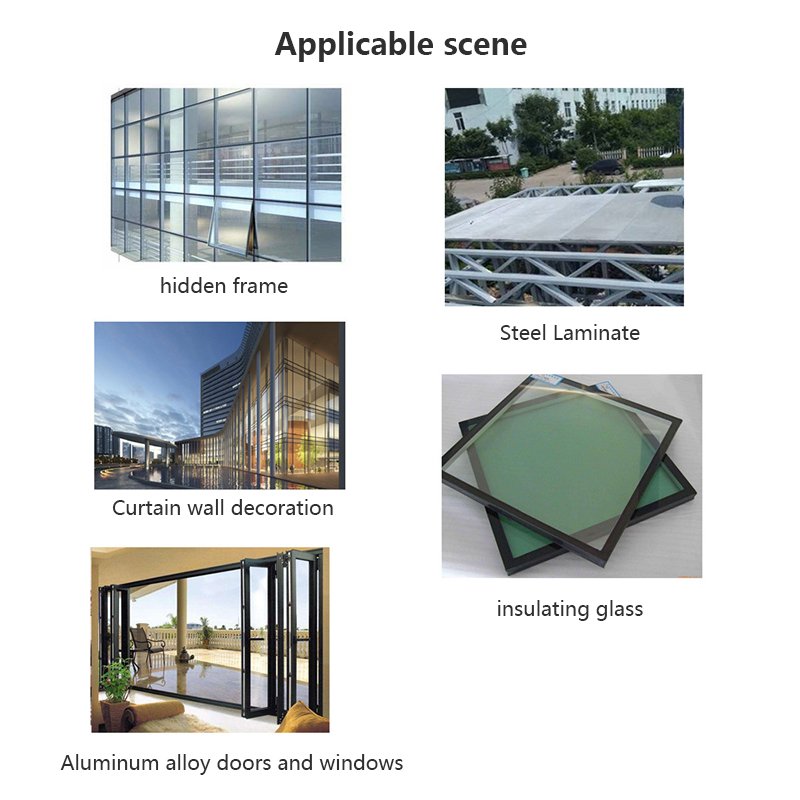 High quality fireproof curtain wall extrusion epdm sponge glass window sliding door glass curtain wall plastic sealing strip
