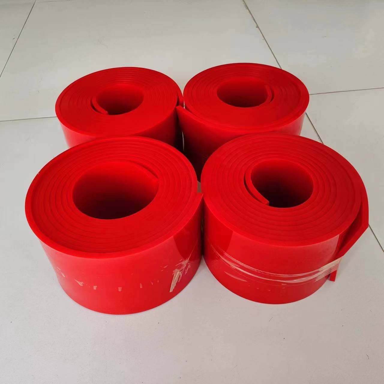 Wear-resistant Non-slip Polyurethane Rubber Strip Rubber For Wire Saw Machine