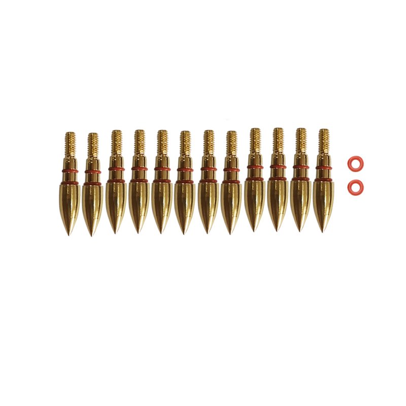 Linkboy Archery ID6.2mm OD7.6mm Arrow Points Tips Target 100GR O Rubber Ring for Compound Bow Hunting