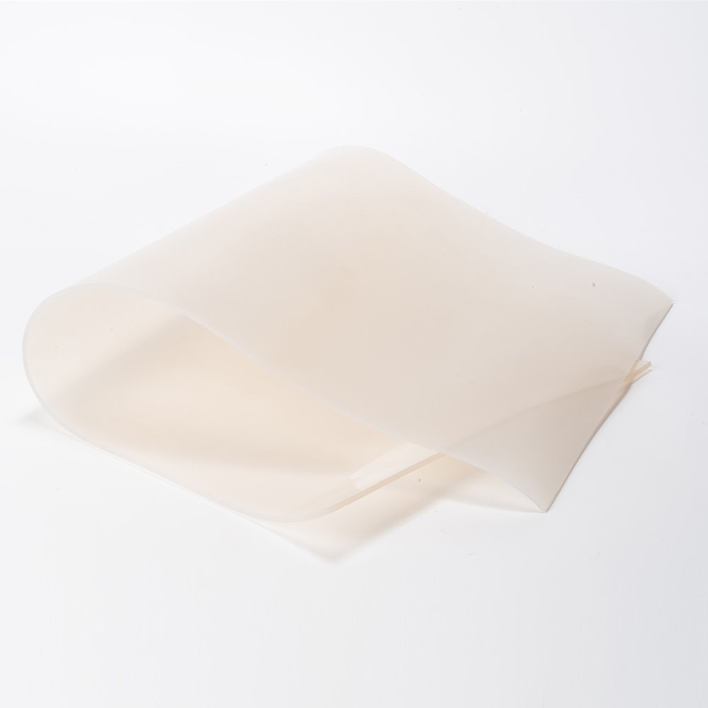 Silicone Rubber Sheet Thickness 0.5 1 2 3 4 5 mm Translucent VMQ Sheeting Pad for Vacuum Press Oven Heat Resistant Silicone Mat