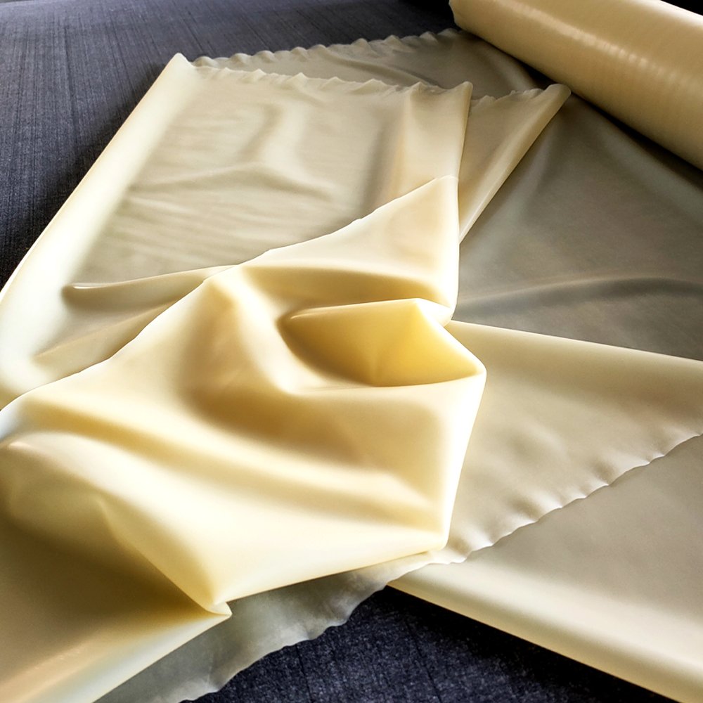 Natural latex sheet for making latexcatsuit