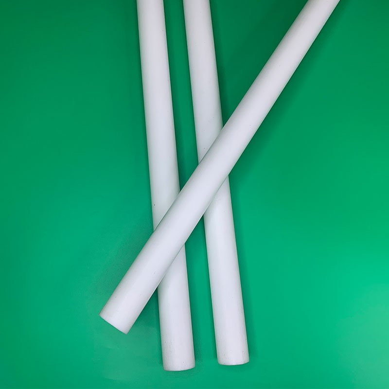 High strength fluoroplastic extruded solid plastic PTFE rods