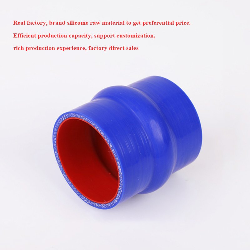 Factory Wholesale Car Universal 4-Ply High Performance 2-3/4 Inch Reinforced Straight Hump Coupler Silicone hose