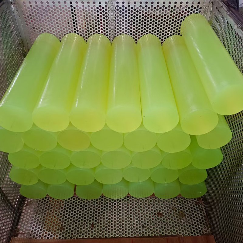 Plastic Polyurethane Flexible Elastomer 15Mm Round Rods Thin Solid Shore Price Manufacture Transparent Hollow Pu Rod