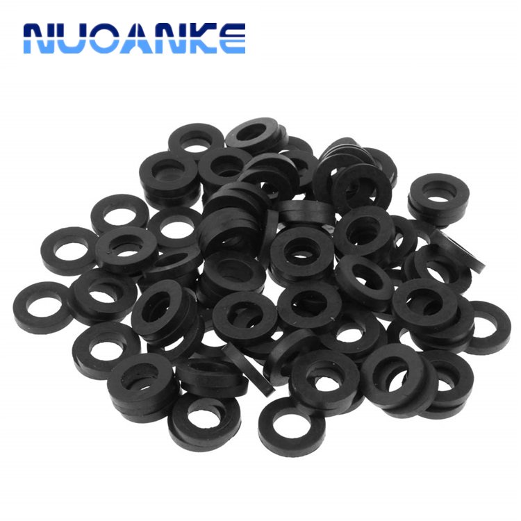 Custom Rubber Part NBR FKM EPDM Neoprene Silicone Sealing Rectangular Square Round Flat Rubber O Ring